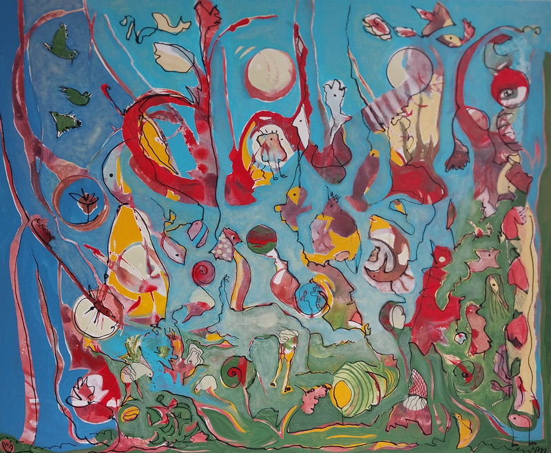 Alvoro&ccedil;o, obra de Martha Barros