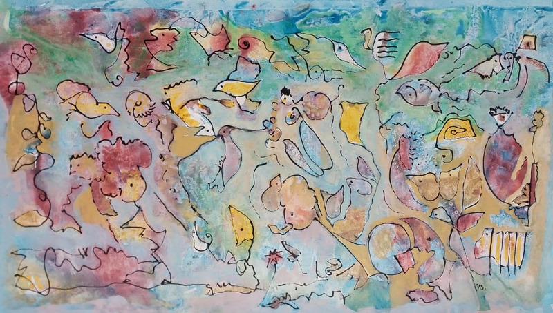 Inf&acirc;ncia, obra de Martha Barros