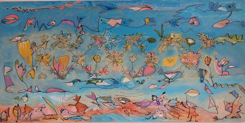 Mem&oacute;rias bordadas, obra de Martha Barros